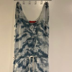 N’philanthropy tie dyed blue jumpsuit
